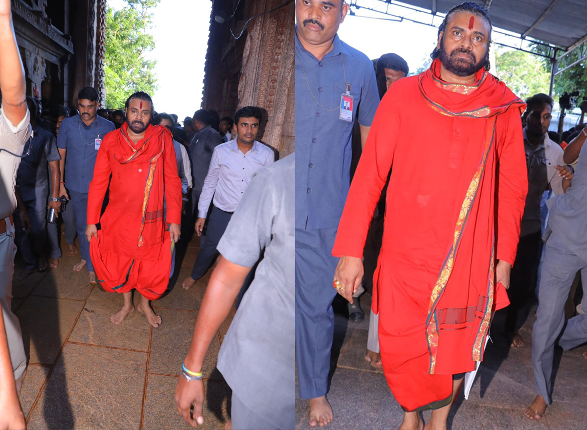 Deputy CM Pawan Kalyan Prayaschitta Diksha Tired at Tirumala6