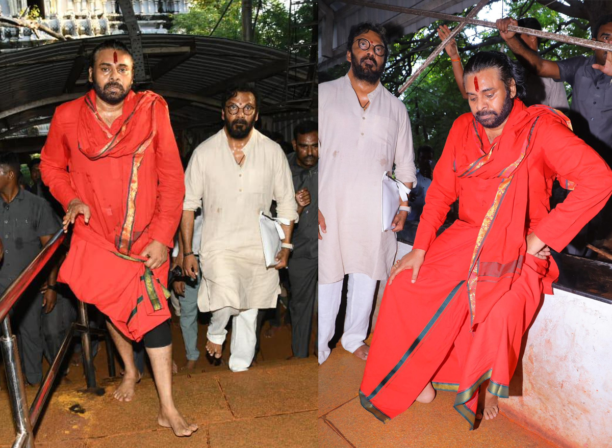 Deputy CM Pawan Kalyan Prayaschitta Diksha Tired at Tirumala2