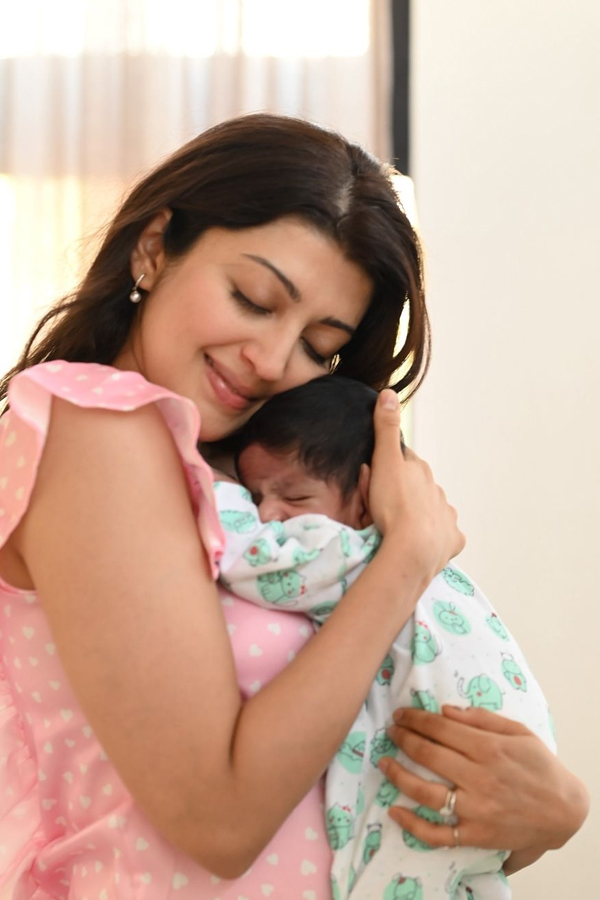 Photos Of Heroine Pranitha Subhash With Her New Born Baby2