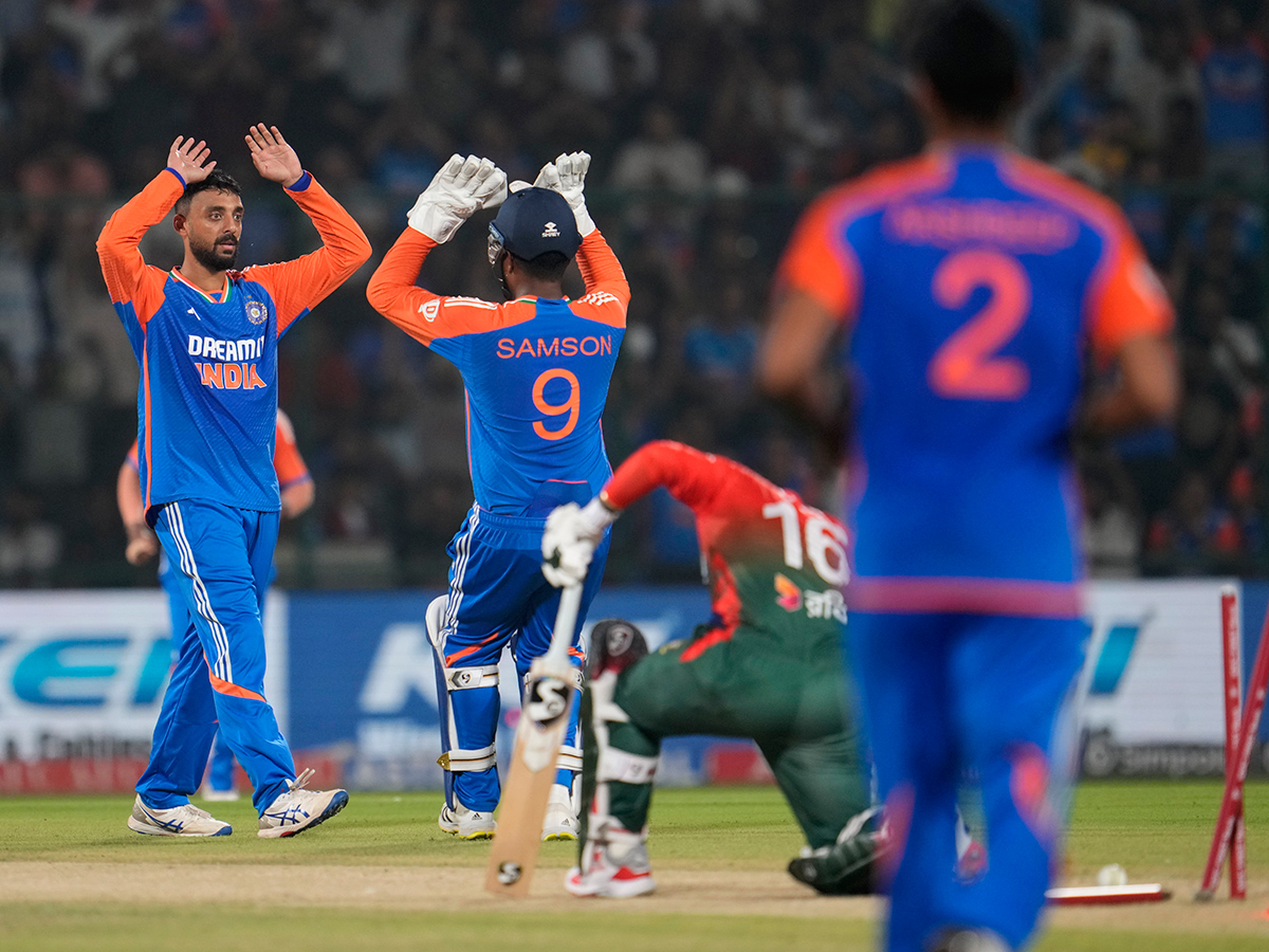  second T20 International cricket match between India and Bangladesh at the Arun Jaitley Stadium16