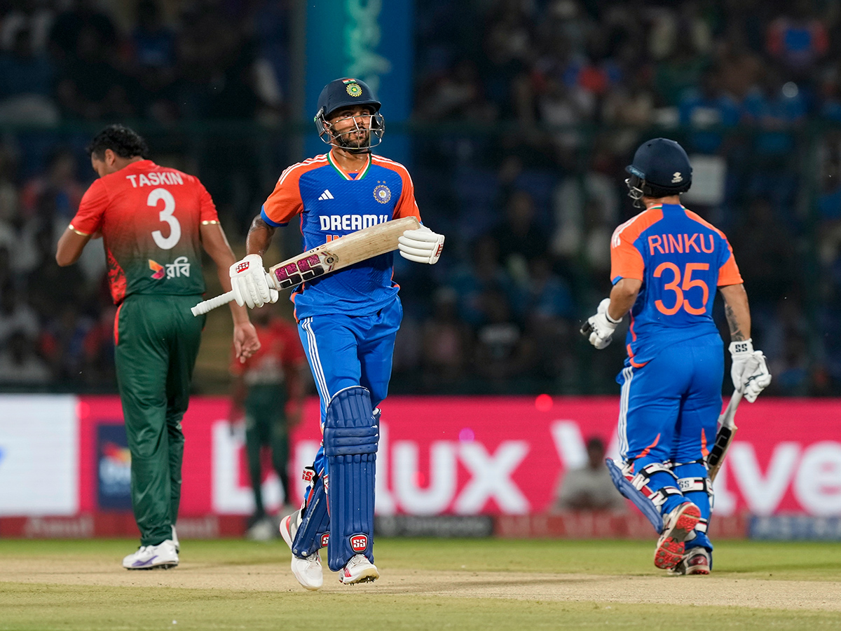  second T20 International cricket match between India and Bangladesh at the Arun Jaitley Stadium26