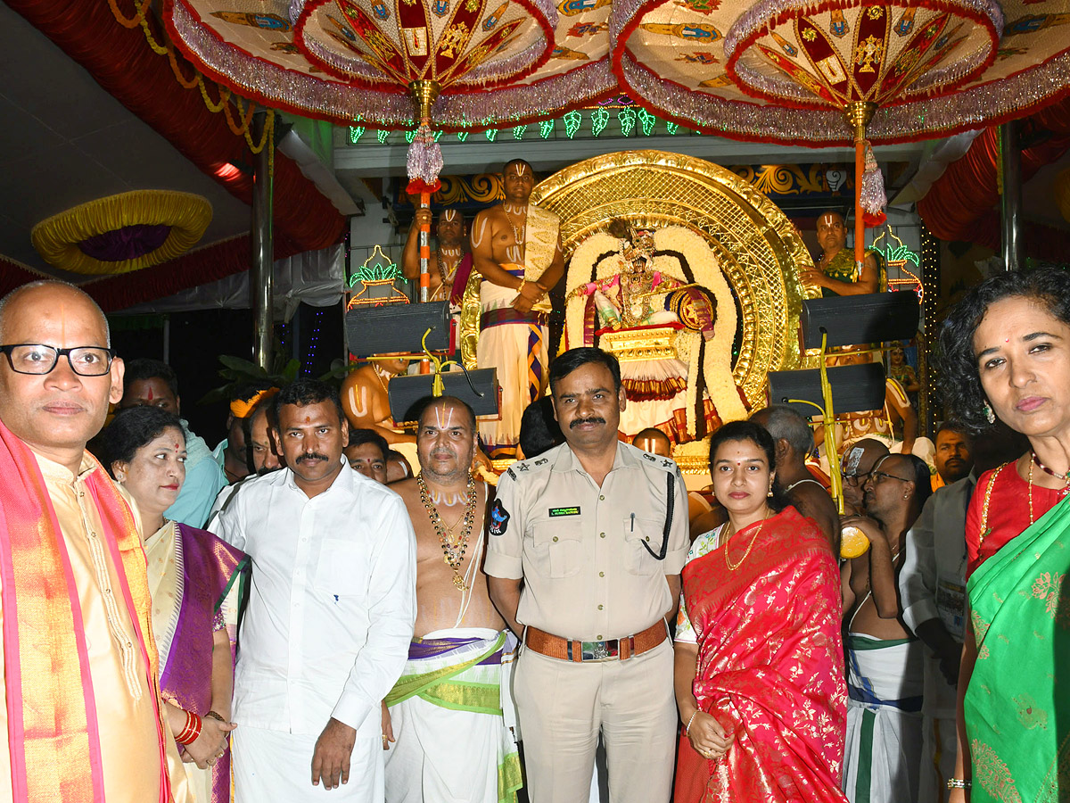 Lord Venkateswara appears on Chandraprabha Vahanam At Tirumala Salakatla Brahmotsavam 2024 Photos3