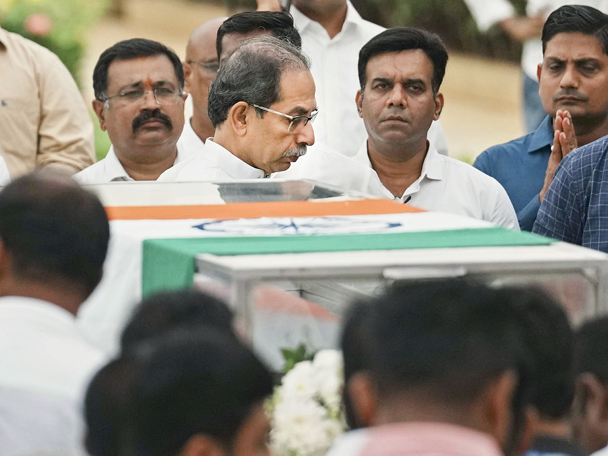 Ratan Tata's Final Journey: Officials Tribute At NCPA Lawns, Mumbai Photos24