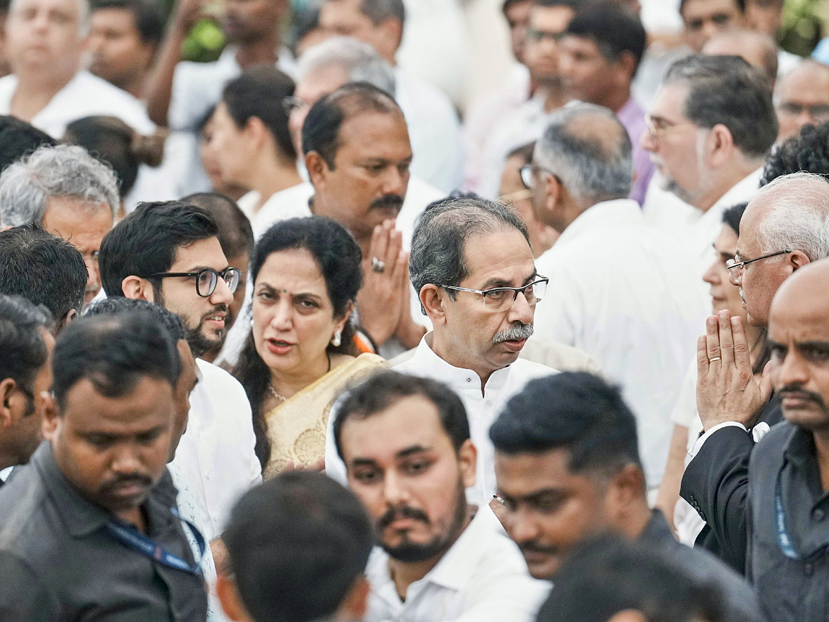 Ratan Tata's Final Journey: Officials Tribute At NCPA Lawns, Mumbai Photos26