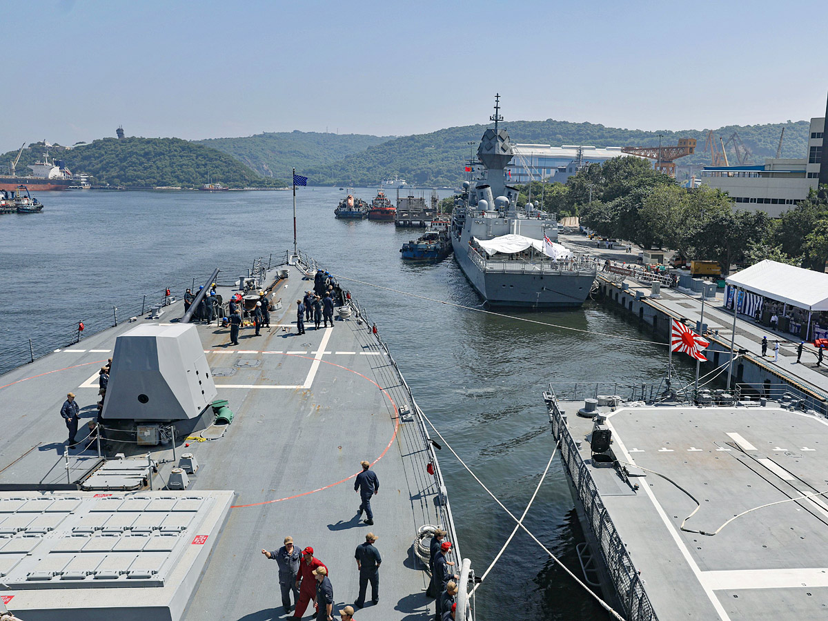 Visakhapatnam Hosts Malabar exercise 2024 Naval Drill Photos10