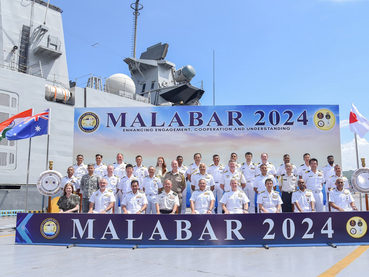 Visakhapatnam Hosts Malabar exercise 2024 Naval Drill Photos13
