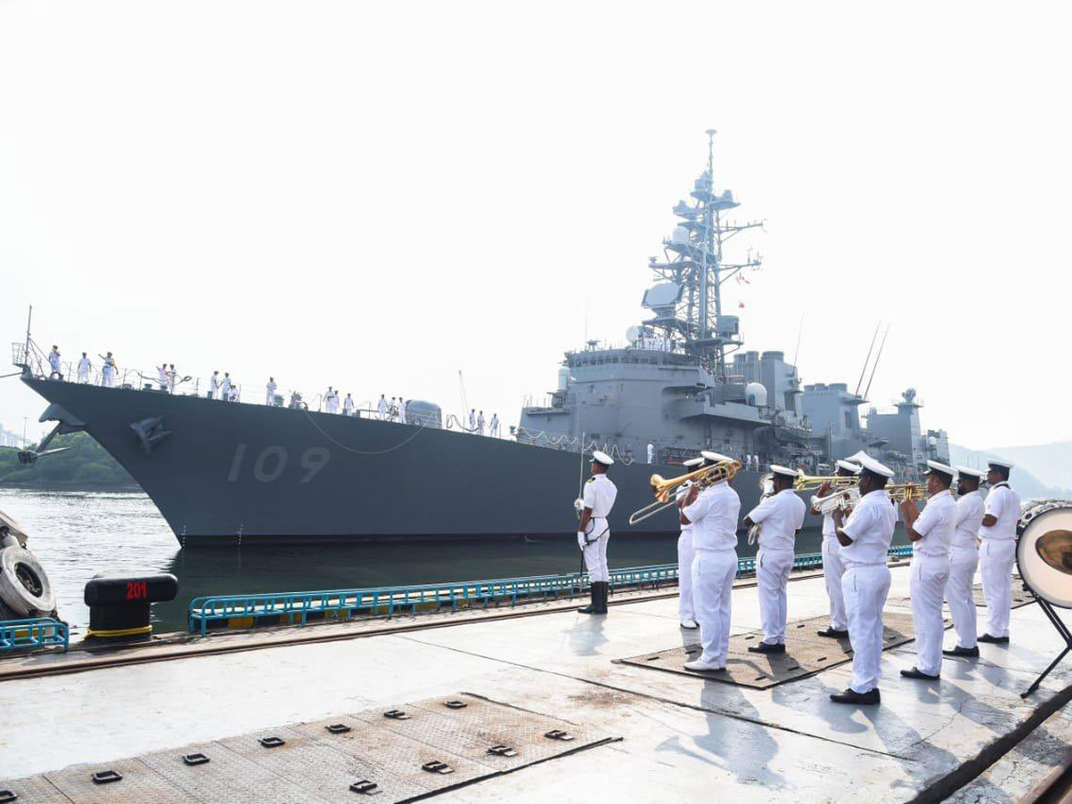 Visakhapatnam Hosts Malabar exercise 2024 Naval Drill Photos8