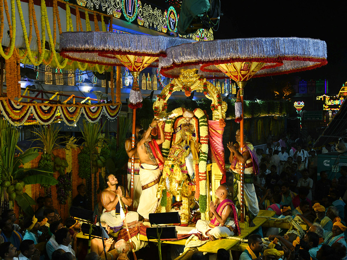 Sri Venkateswara Swamy Rathotsavam at Tirumala Temple Photos6