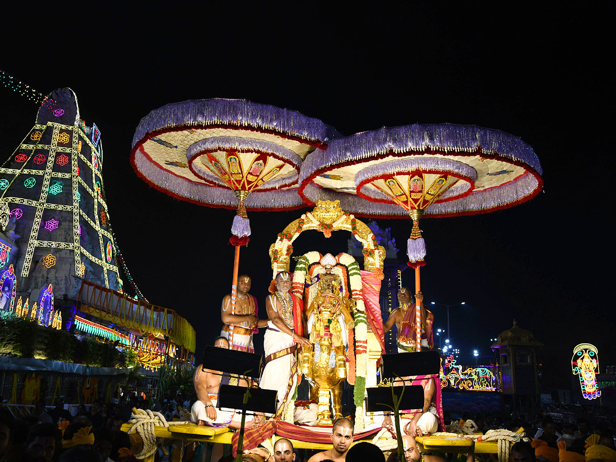 Sri Venkateswara Swamy Rathotsavam at Tirumala Temple Photos10