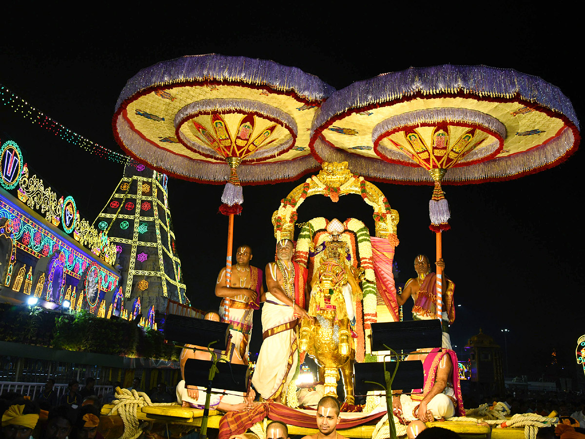 Sri Venkateswara Swamy Rathotsavam at Tirumala Temple Photos11