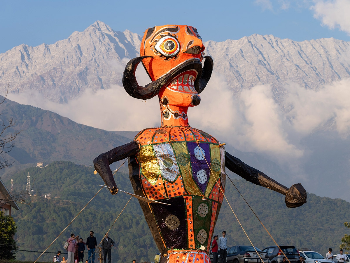 Hindu demon Ravana on the occasion of Dussehra festival10