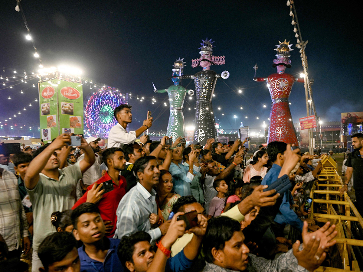 Hindu demon Ravana on the occasion of Dussehra festival20