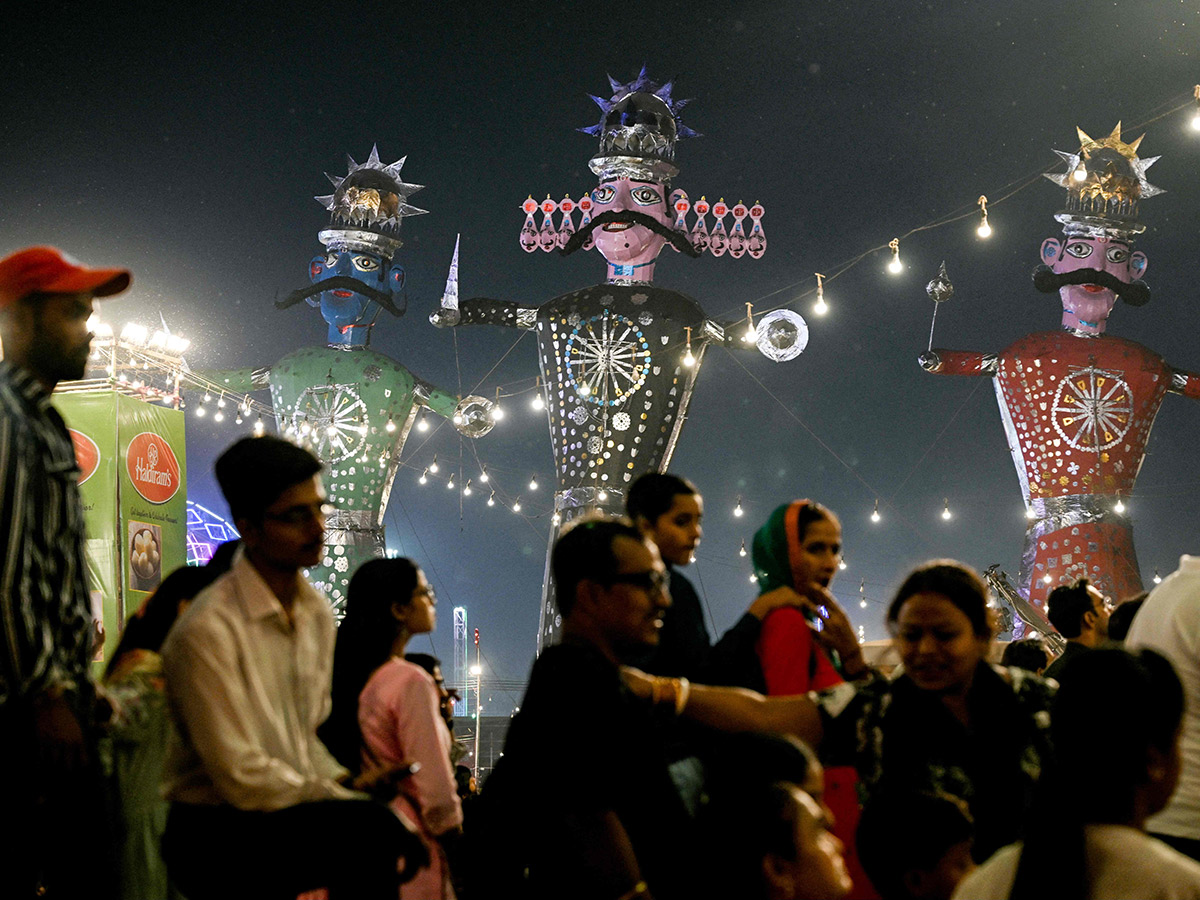 Hindu demon Ravana on the occasion of Dussehra festival21