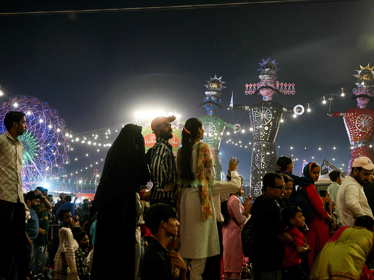 Hindu demon Ravana on the occasion of Dussehra festival22
