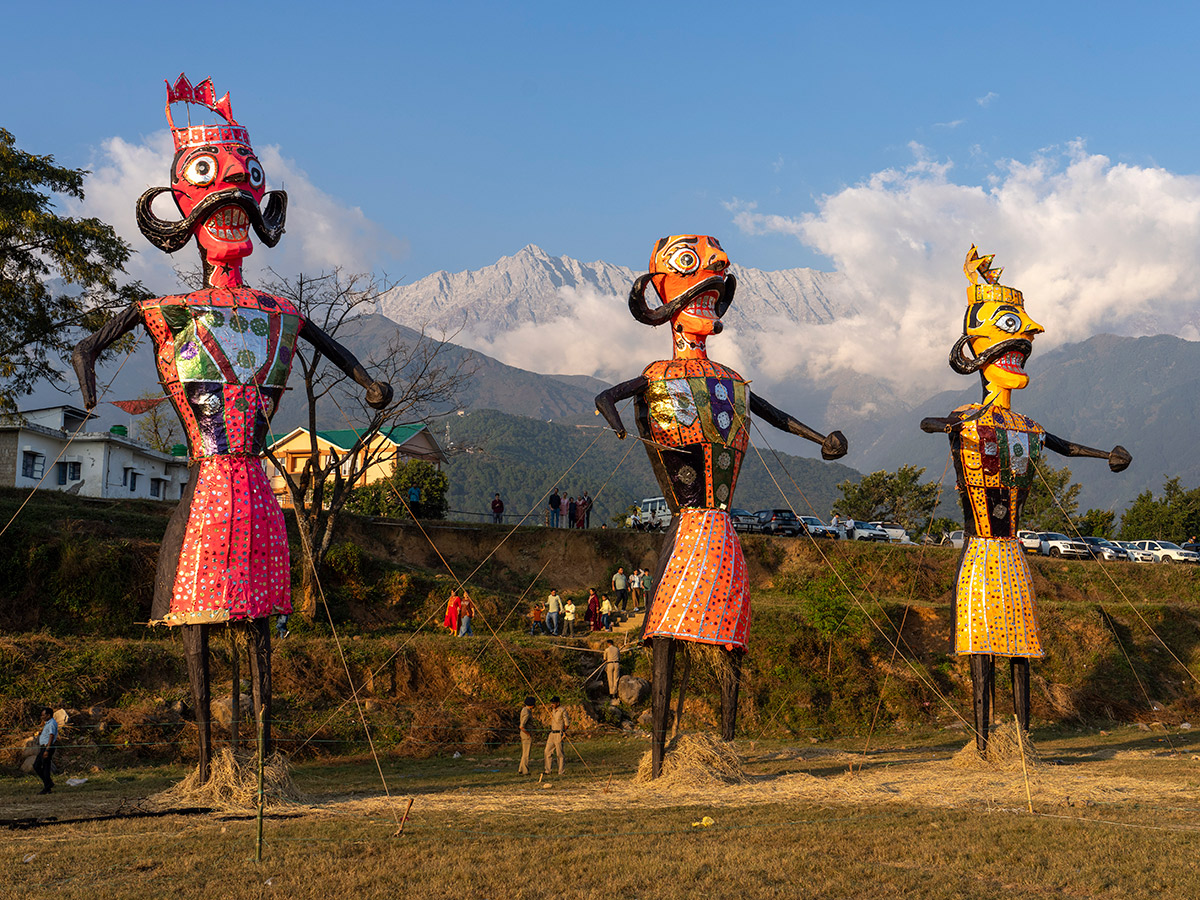 Hindu demon Ravana on the occasion of Dussehra festival6