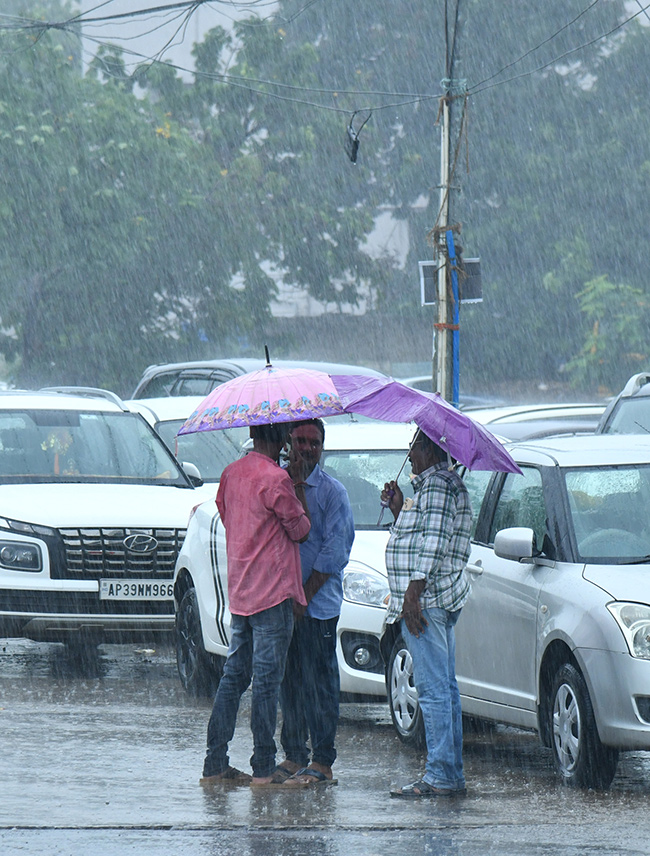 Heavy Rains in Nellore District Today12
