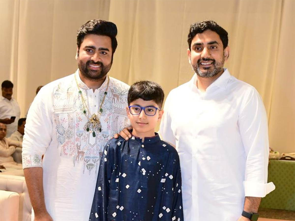 వేడుకగా హీరో నారా రోహిత్‌ నిశ్చితార్థం (ఫొటోలు) | Actor Nara Rohit ...
