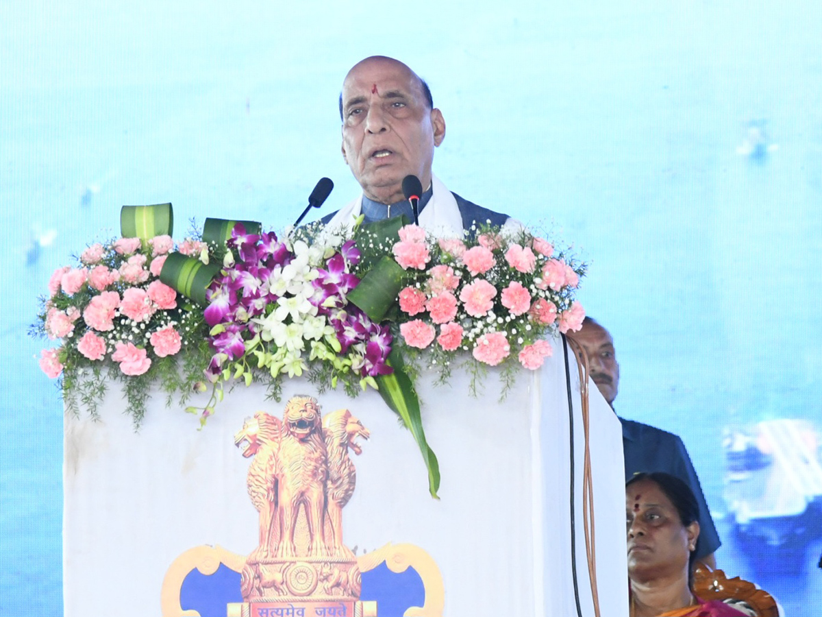 Rajnath Singh Lay about Navy Radar Station Damagundam Photos5
