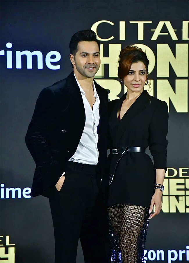 trailer launch of their Amazon Prime Video Indian spy action series Citadel9