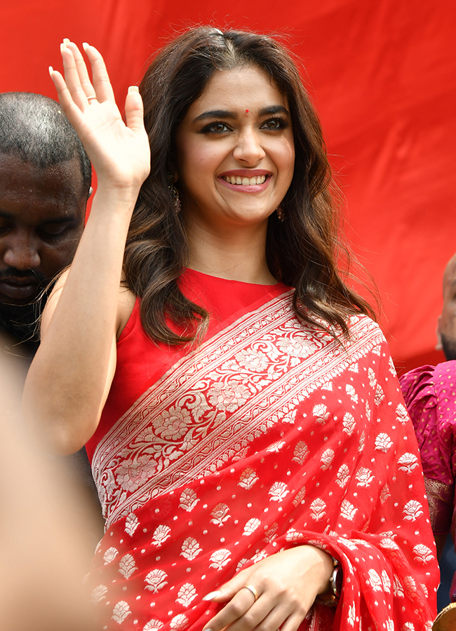 Actress Keerthy Suresh at Ongole18