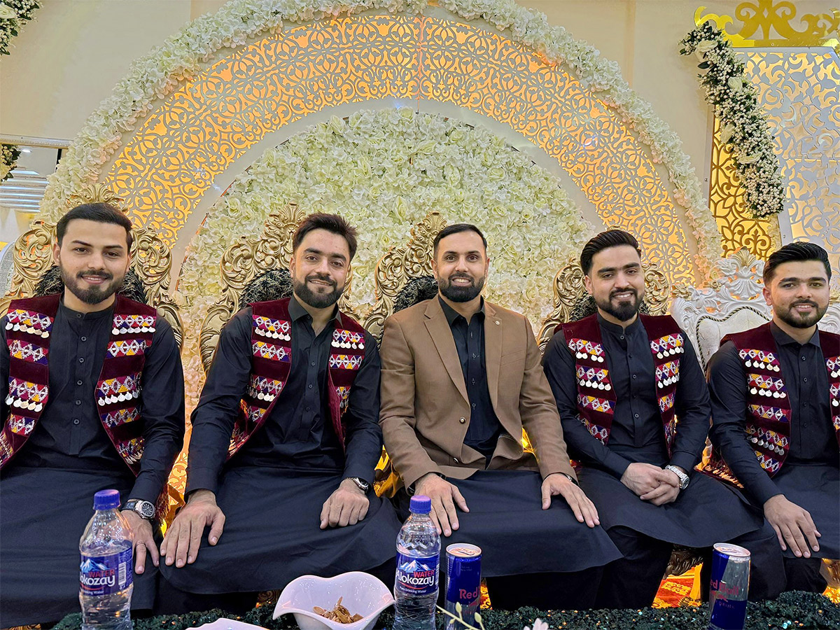Afghanistan Star Rashid Khan Marriage Photos Viral 1
