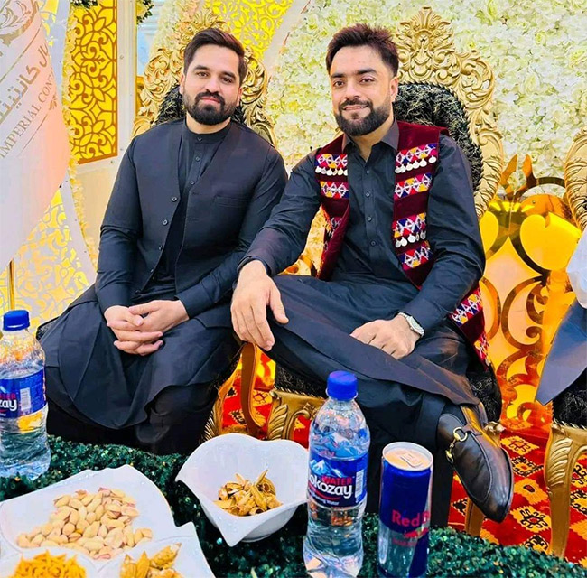 Afghanistan Star Rashid Khan Marriage Photos Viral 11
