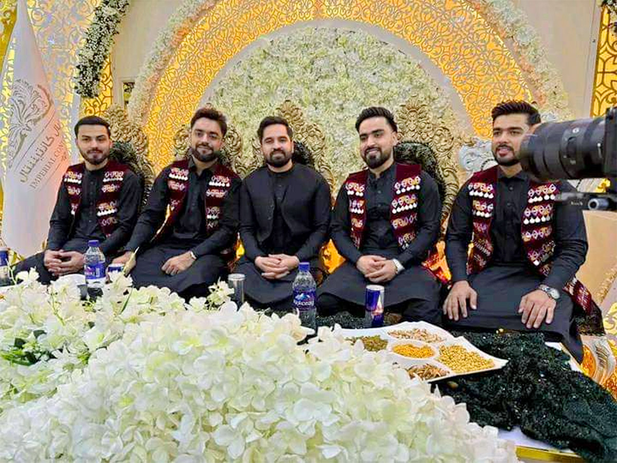 Afghanistan Star Rashid Khan Marriage Photos Viral 13