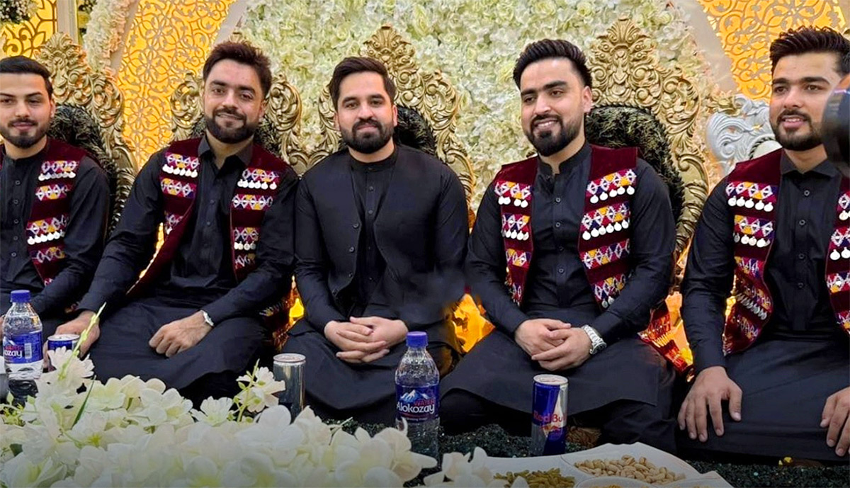 Afghanistan Star Rashid Khan Marriage Photos Viral 15