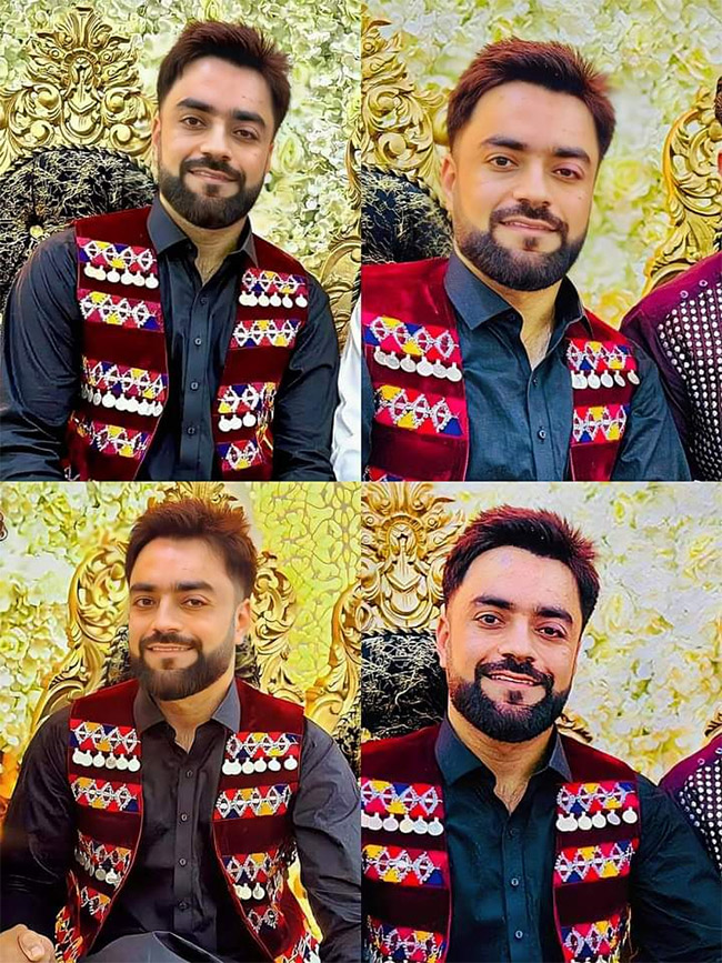 Afghanistan Star Rashid Khan Marriage Photos Viral 2