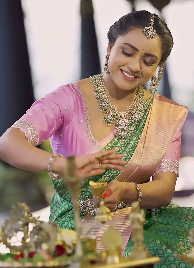 Dussehra Celebrations Actress Vithika Sheru Photos12