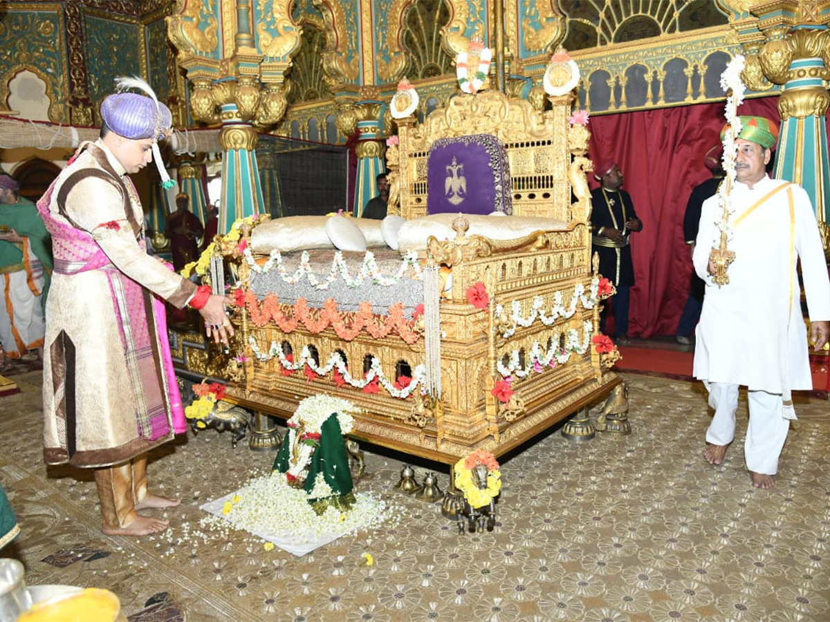 Dussehra celebrations started at Mysore Palace2