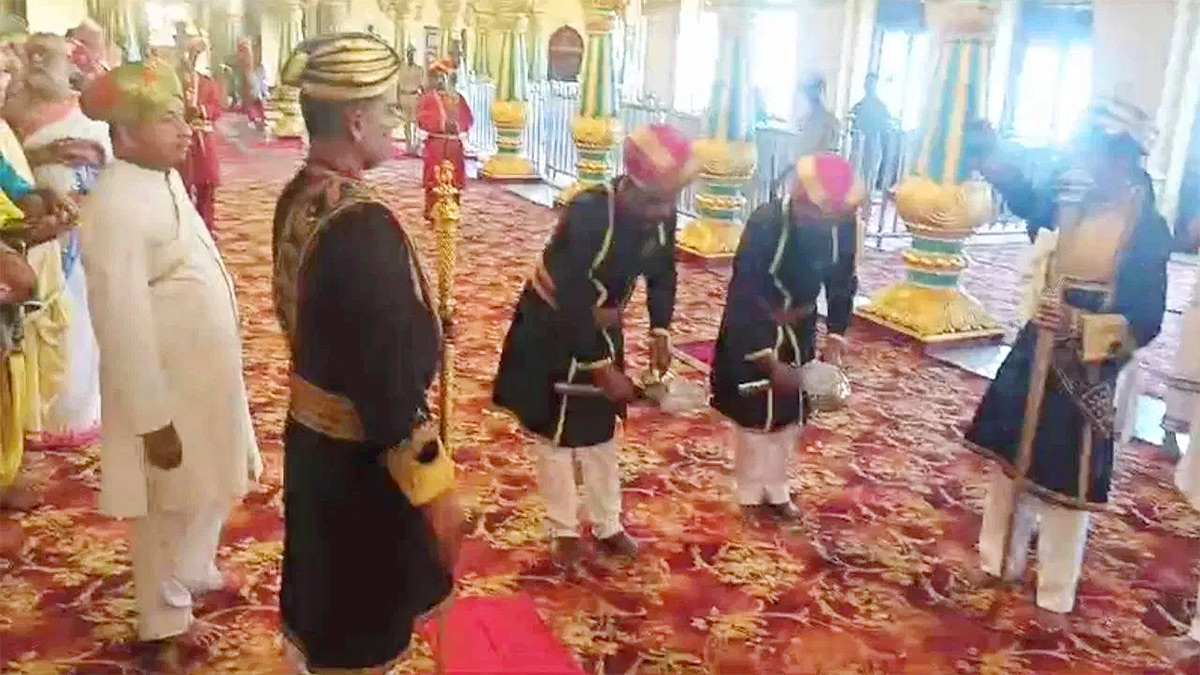 Dussehra celebrations started at Mysore Palace8