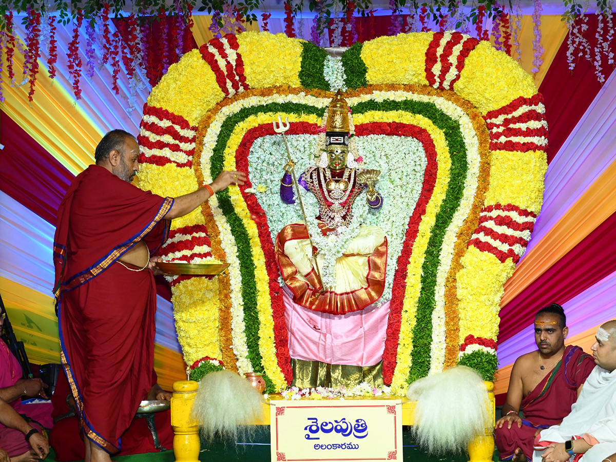 Sharan Navaratri Celebrations 2024 at Srisailam Temple2
