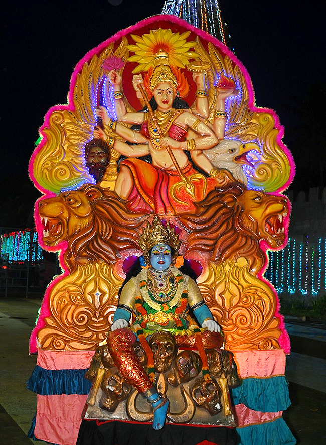 Sharan Navaratri Celebrations 2024 at Srisailam Temple16