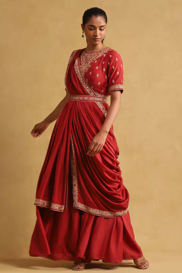 Dussehra 2024 Special Indo Western Outfits4
