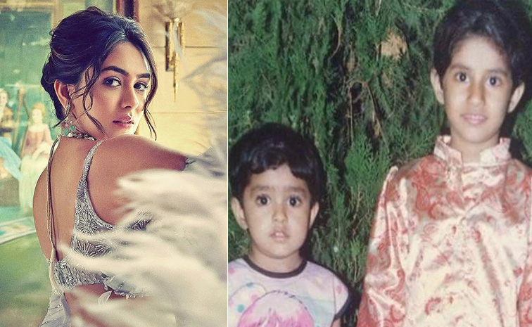 Mrunal Thakur Share Adorable note or her sister Lochan on her birthday Photos1