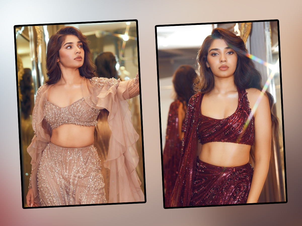Actress Krithi Shettys Fashionable Outfit By Gaurav Gupta Photos VIral1