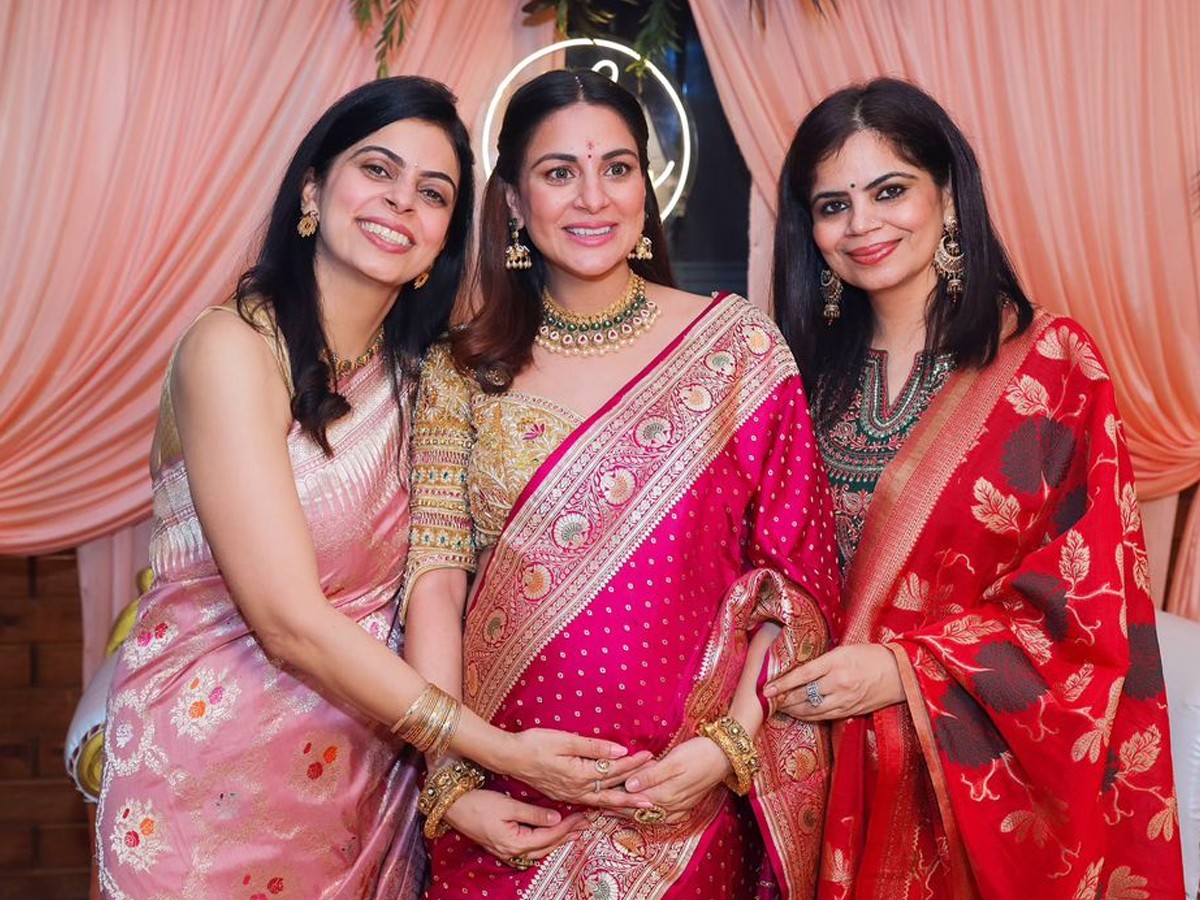 Tollywood Actress Shraddha Arya Grand Baby Shower Celebrations Photos Viral13