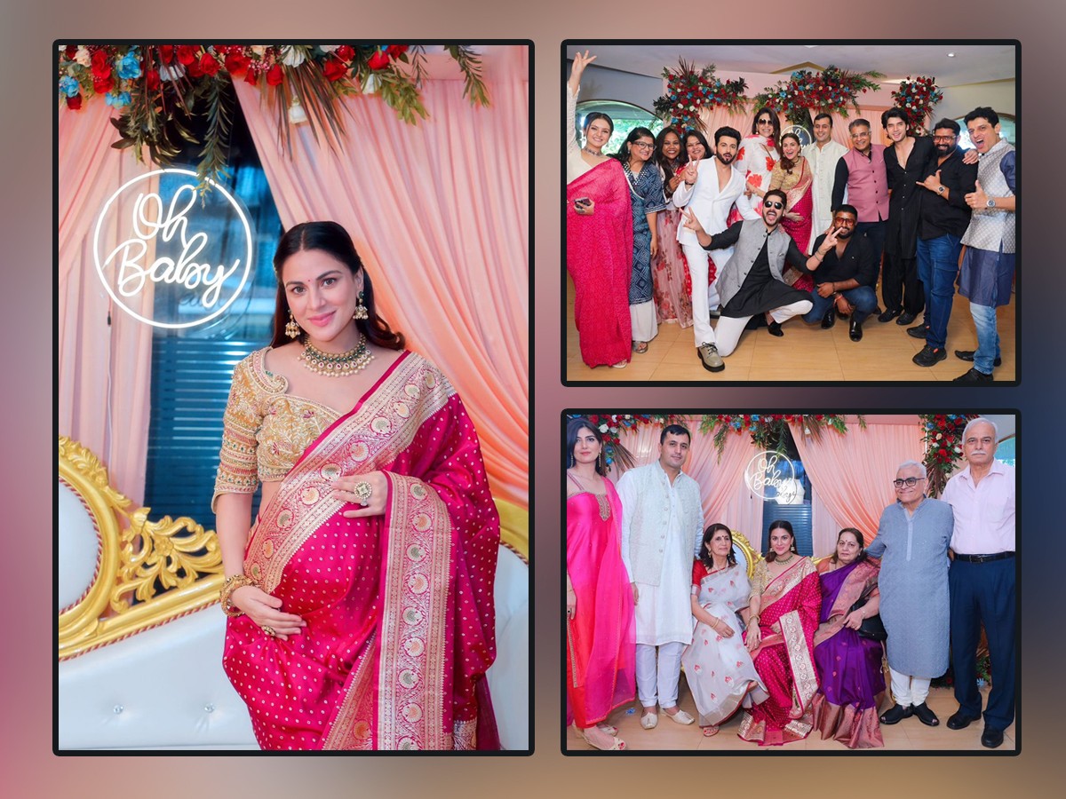 Tollywood Actress Shraddha Arya Grand Baby Shower Celebrations Photos Viral1