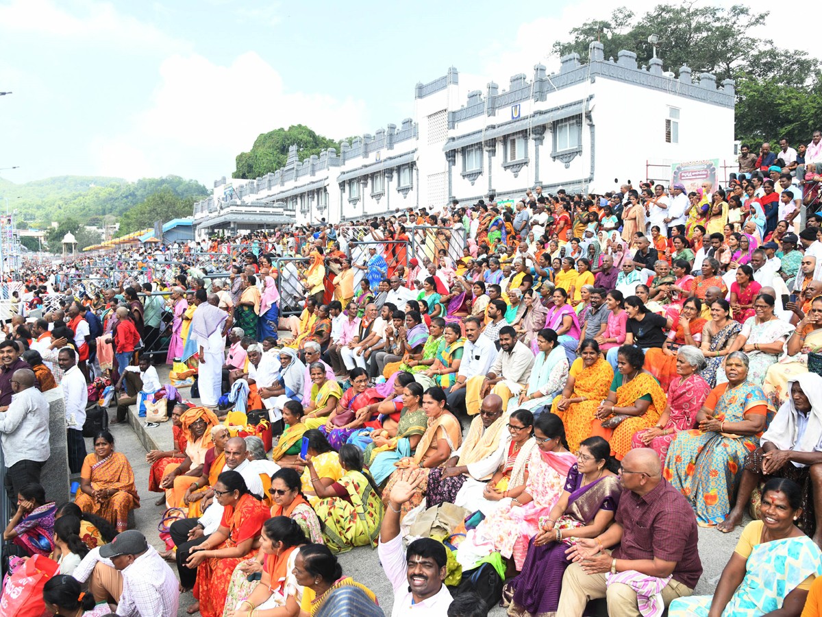 Kalpavriksha Vahana Seva Tirumala Brahmotsavam Day 444