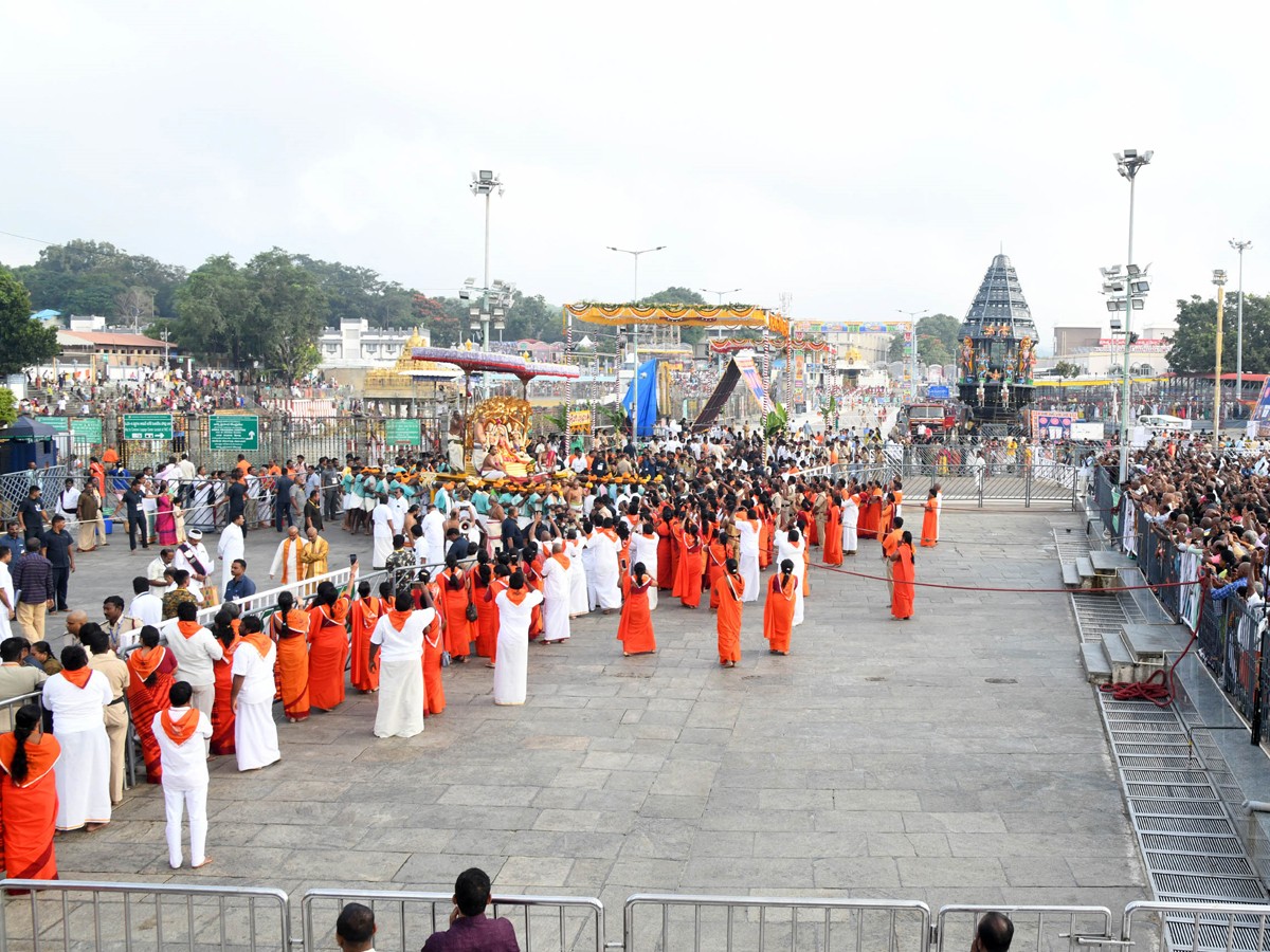 Kalpavriksha Vahana Seva Tirumala Brahmotsavam Day 445
