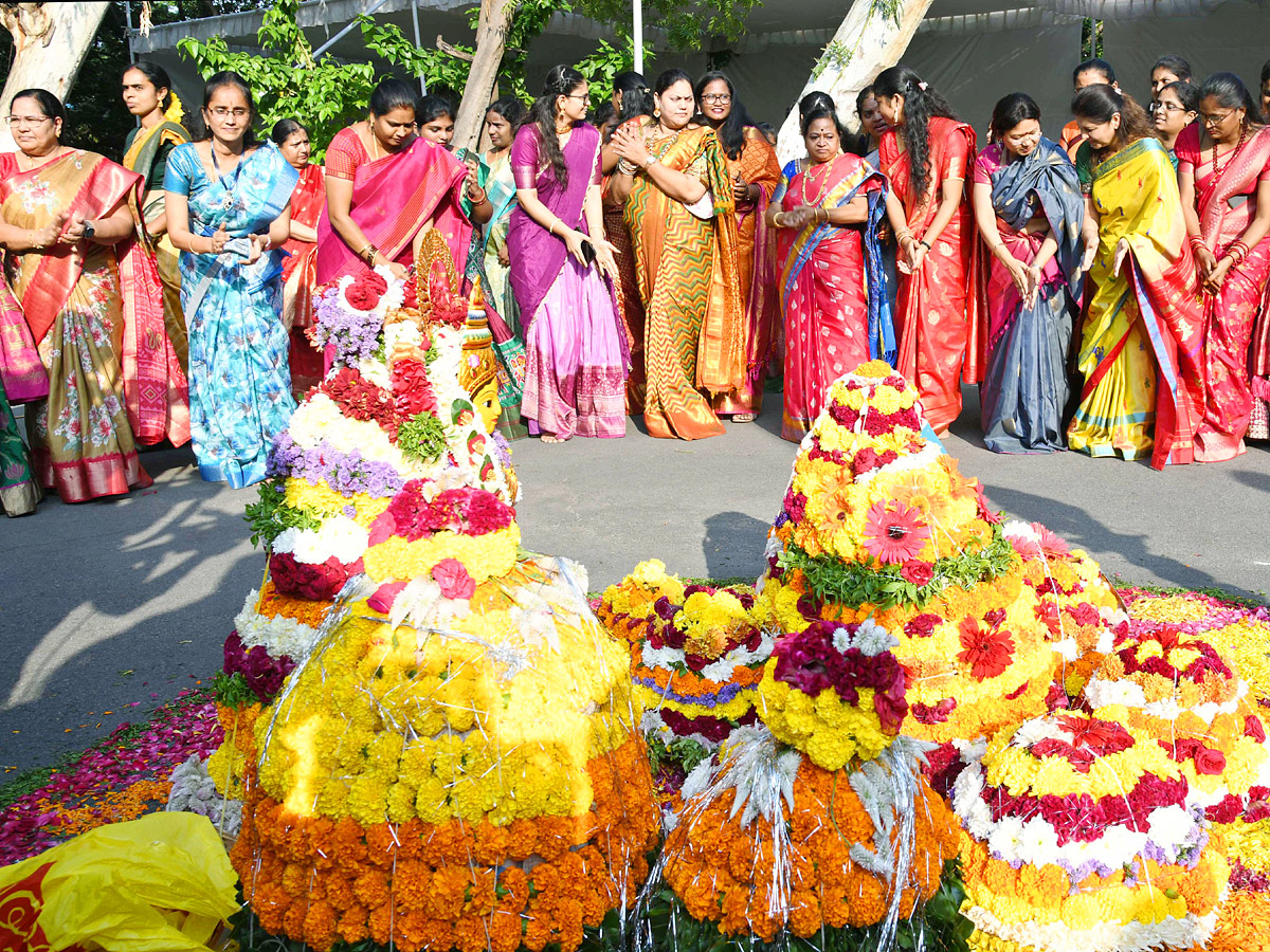 Bathukamma Celebrations at DGP office Photos1