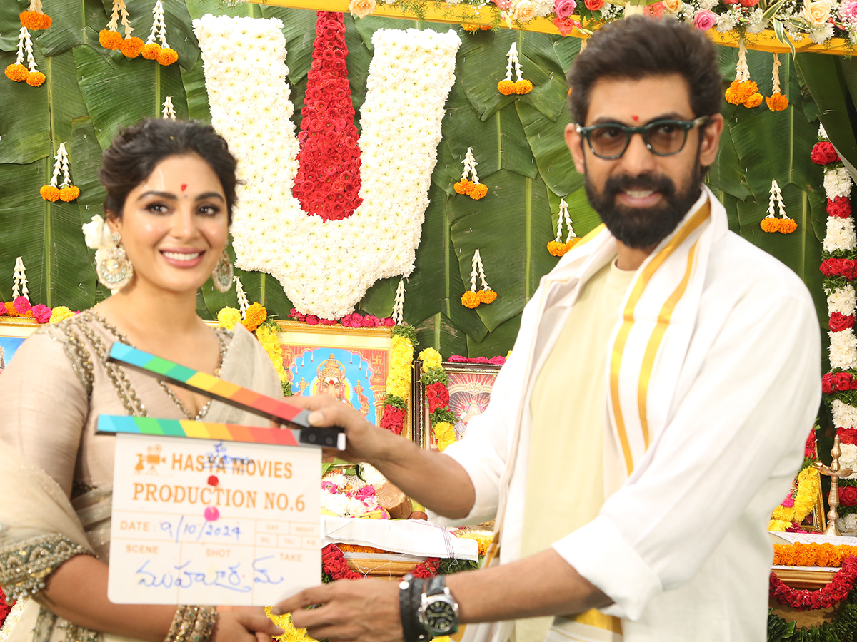 Actress Samyuktha Menon Hasya Movie Pooja Ceremony Photos15