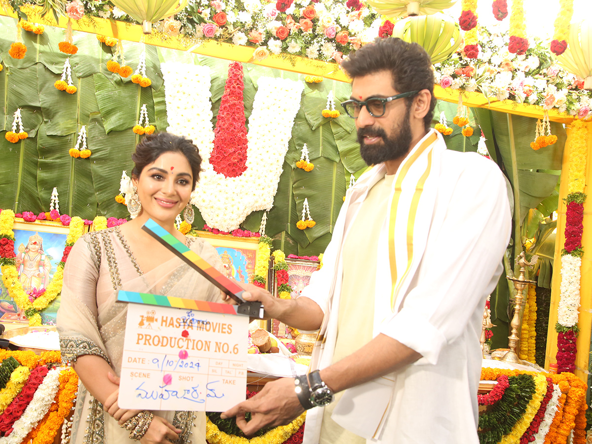 Actress Samyuktha Menon Hasya Movie Pooja Ceremony Photos19
