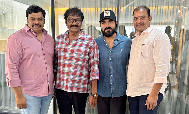 Megastar Chiranjeevi, Prabhas and Ram Charan wishes mega director VV Vinayak on his birthday Photos7