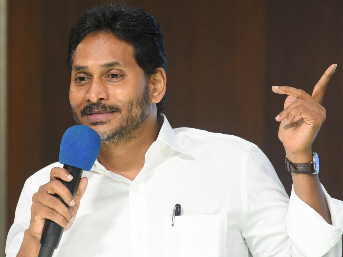 YS Jagan Sensational Comments On Nara Lokesh Red Book in Tadepalli Meeting Photos5