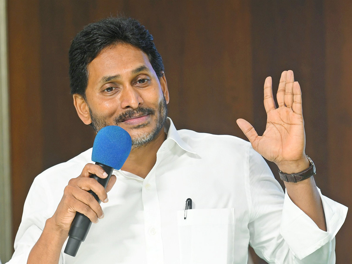 YS Jagan Sensational Comments On Nara Lokesh Red Book in Tadepalli Meeting Photos8