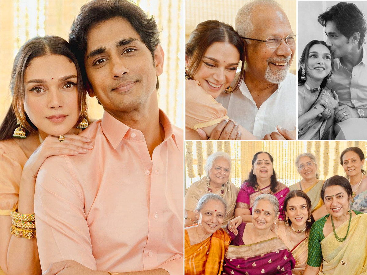 Aditi Rao-Siddharth Shares New Wedding Photos In Social Media1