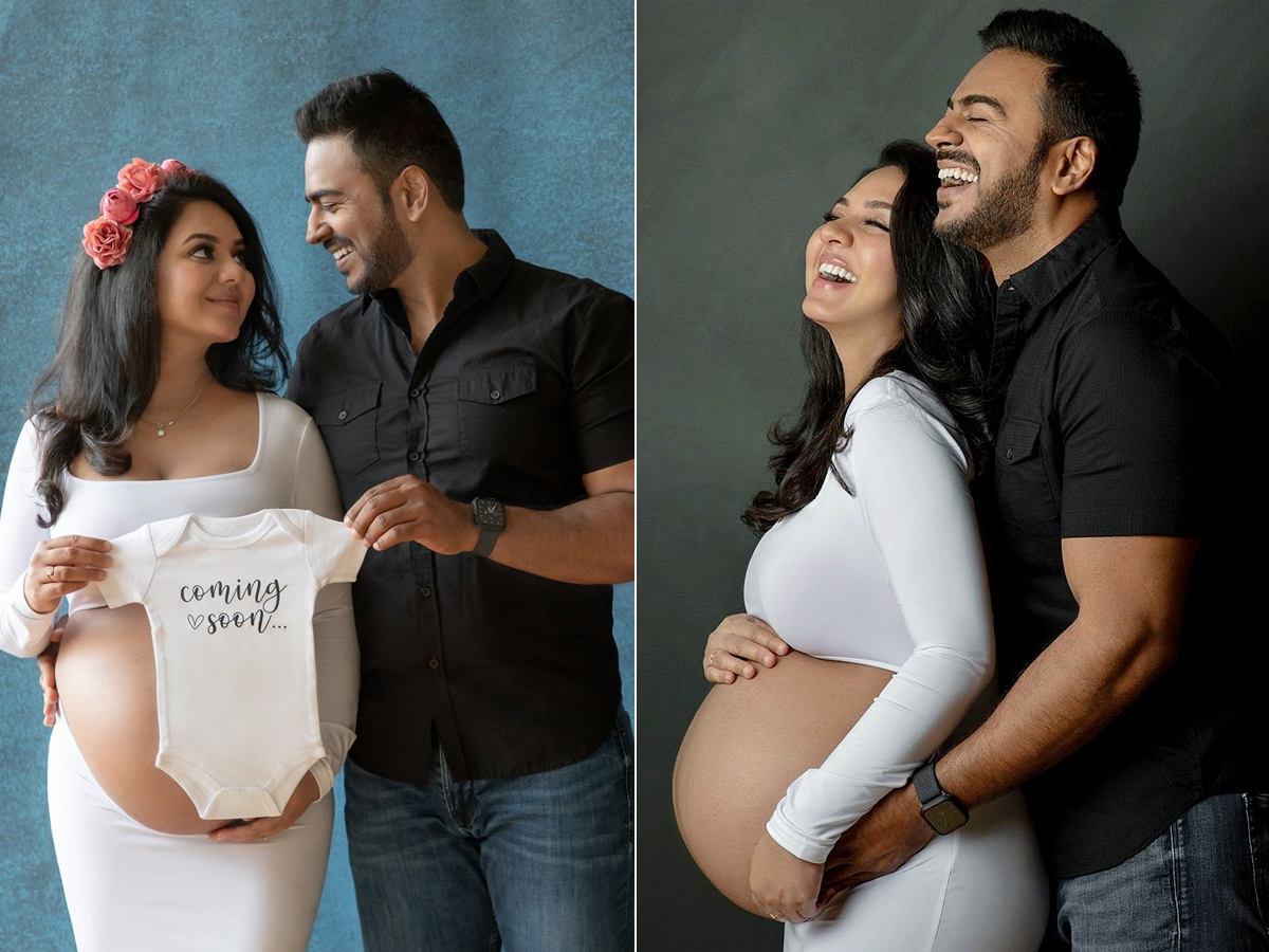 Actress Vidya Pradeep Shared her baby bump On Social Media1