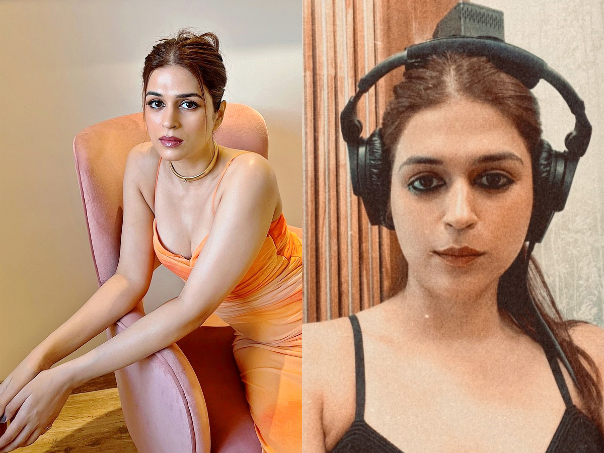 Shraddha Das debuts as singer in Kanguva Photos1